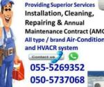 split ac clean with free gas in dubai