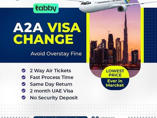 A2A visa change with AIDA - 1/1