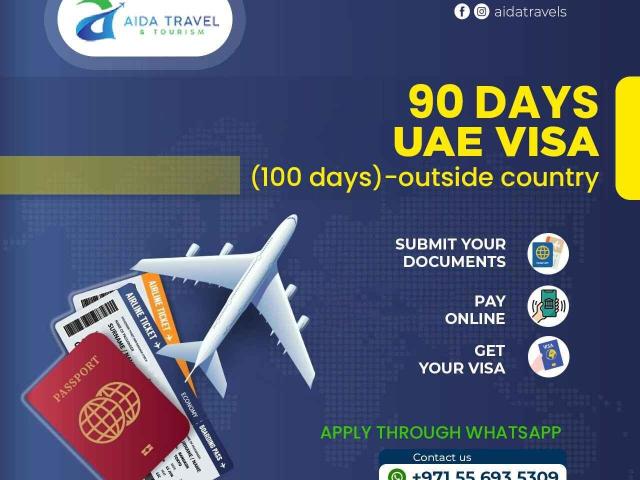 90 Days Visit Visa uae - 1/1