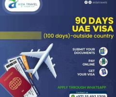 90 Days Visit Visa uae
