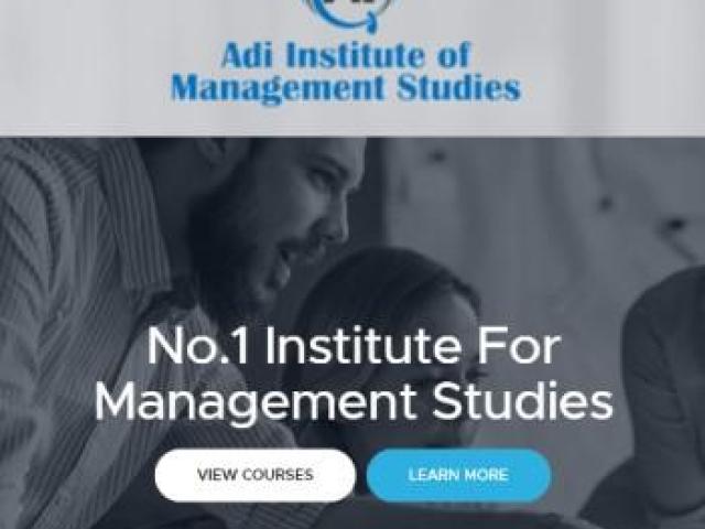 Adi Institute of Management Studies - 1/1