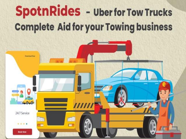 Uber for Tow Trucks App - SpotnRides